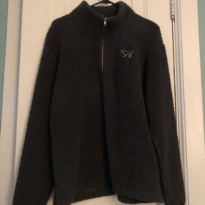 VS Pink quarter zip sweatshirt